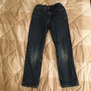 Crewcuts Boys Flannel Lined Blue Jeans Size 7